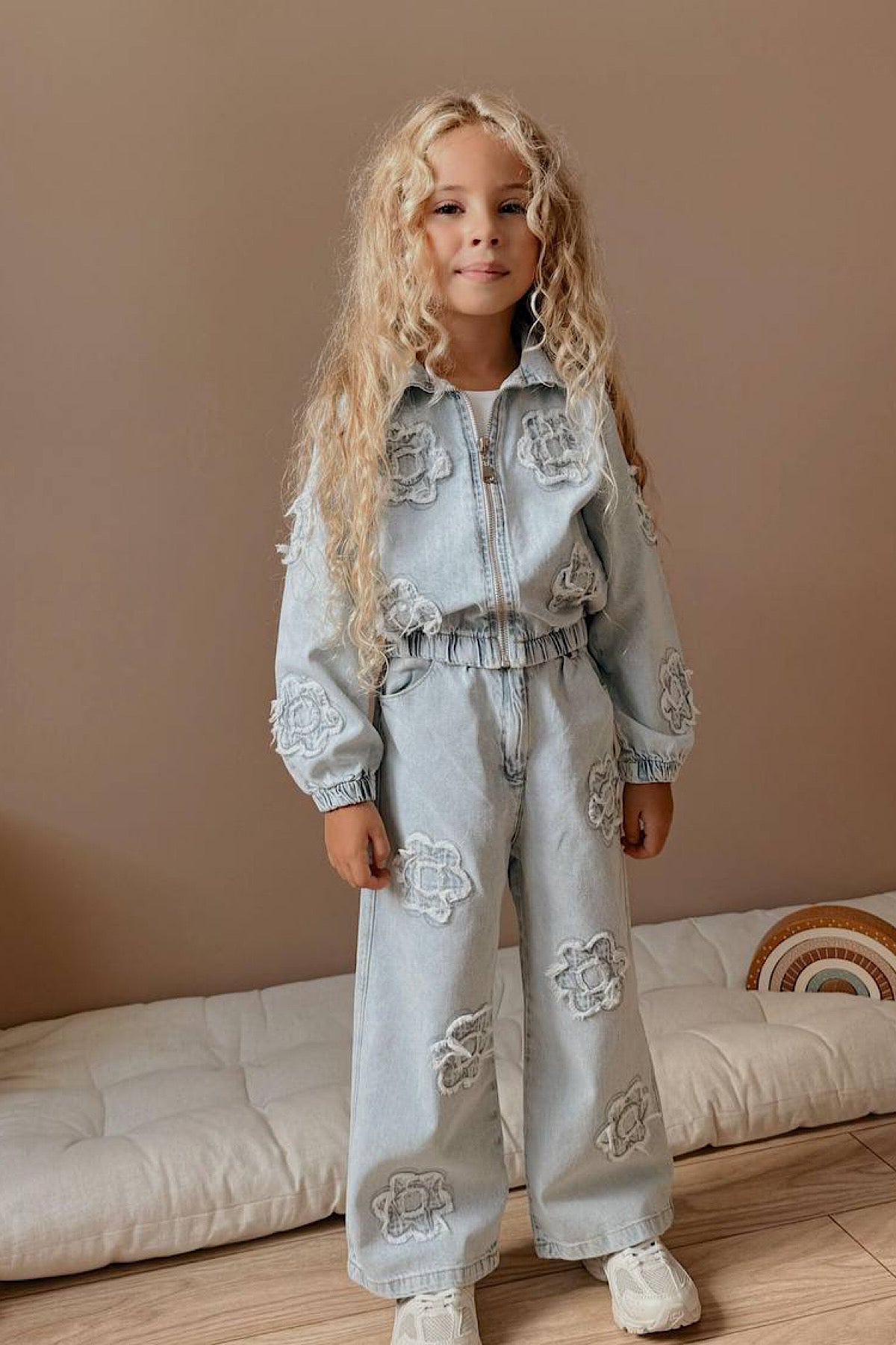 Kız Çocuk Kot 2’li Takım