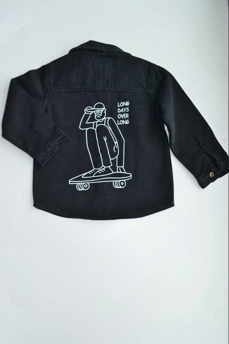 Siyah Kot Gömlek Ceket