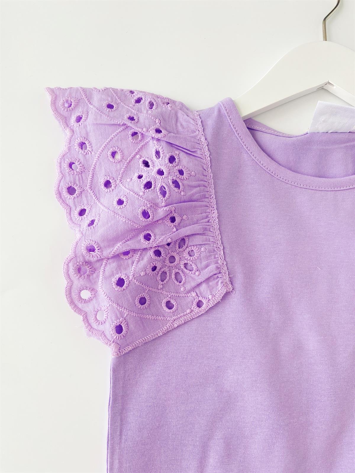 Kız Çocuk Fisto Detay T-shirt