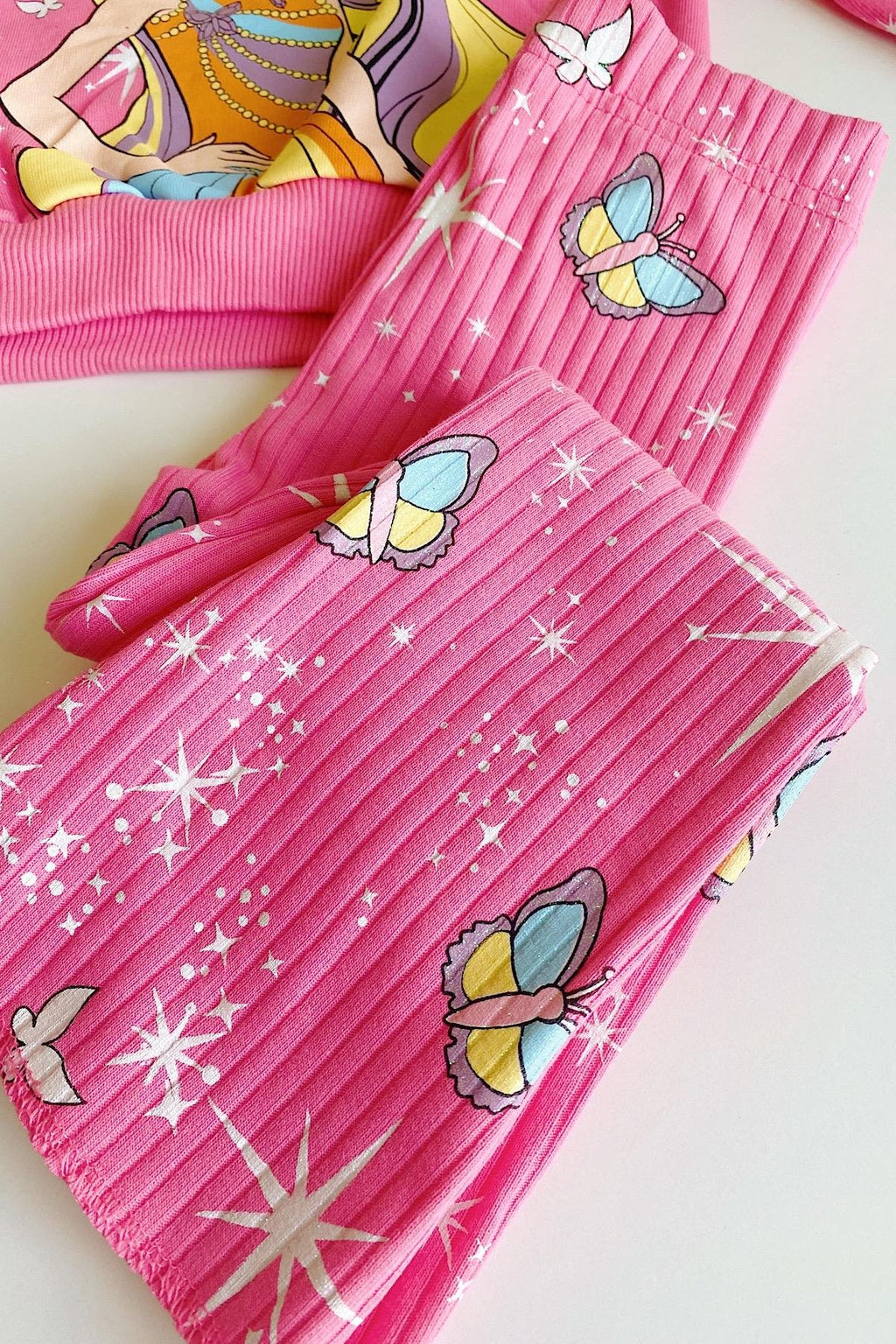 Kız Çocuk Barbie Fitilli Takım