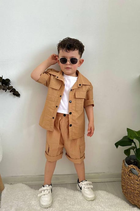 Erkek Çocuk Paraşüt 3'lü Takım