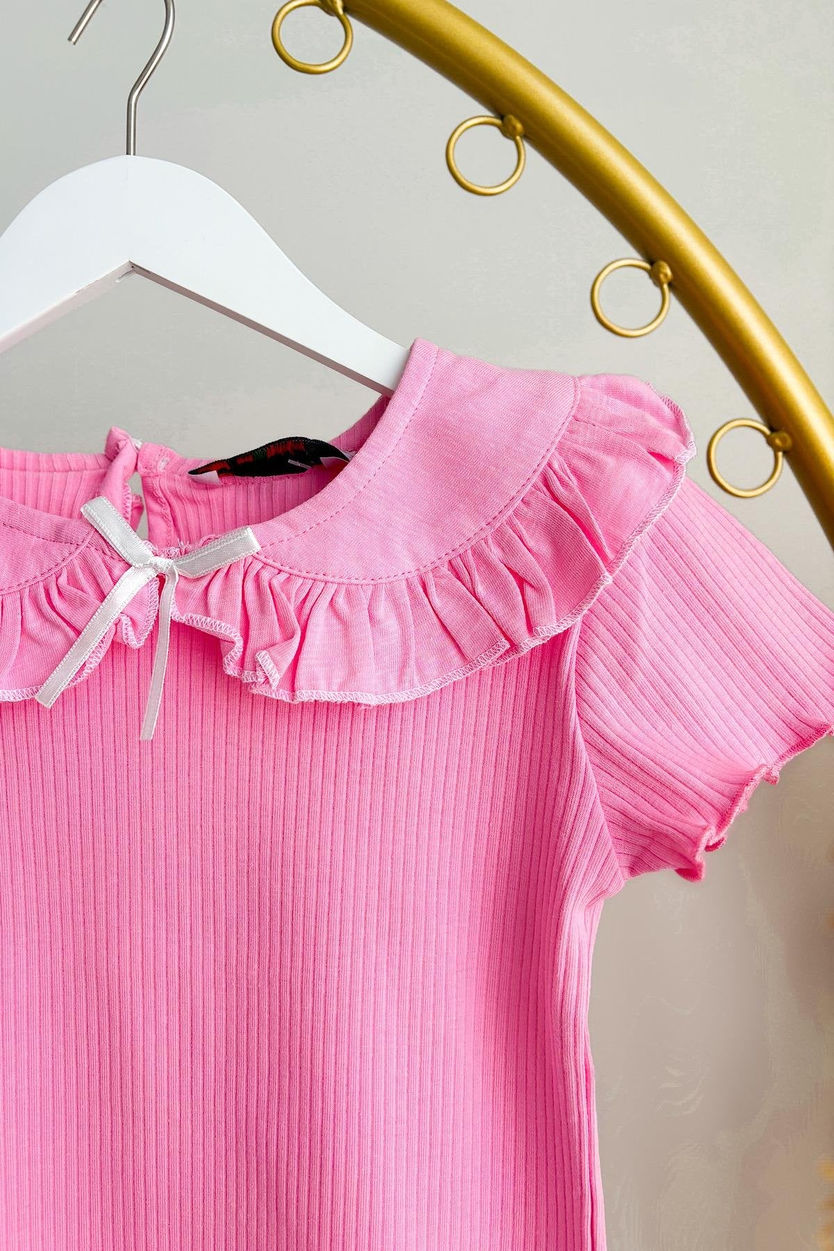 Kız Çocuk Şortlu Takım