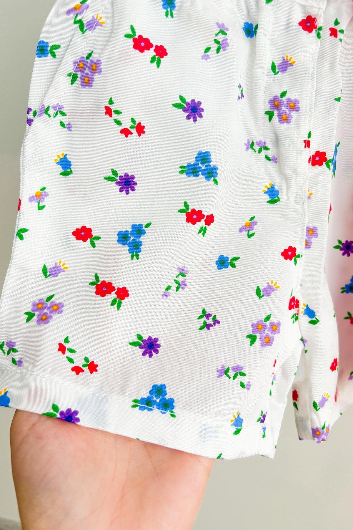 Kız Çocuk Şortlu Takım