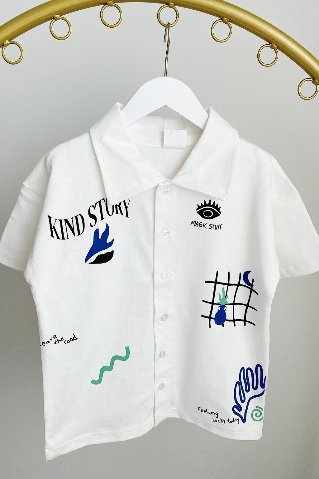 Erkek Çocuk Kısa Kol Gömlek