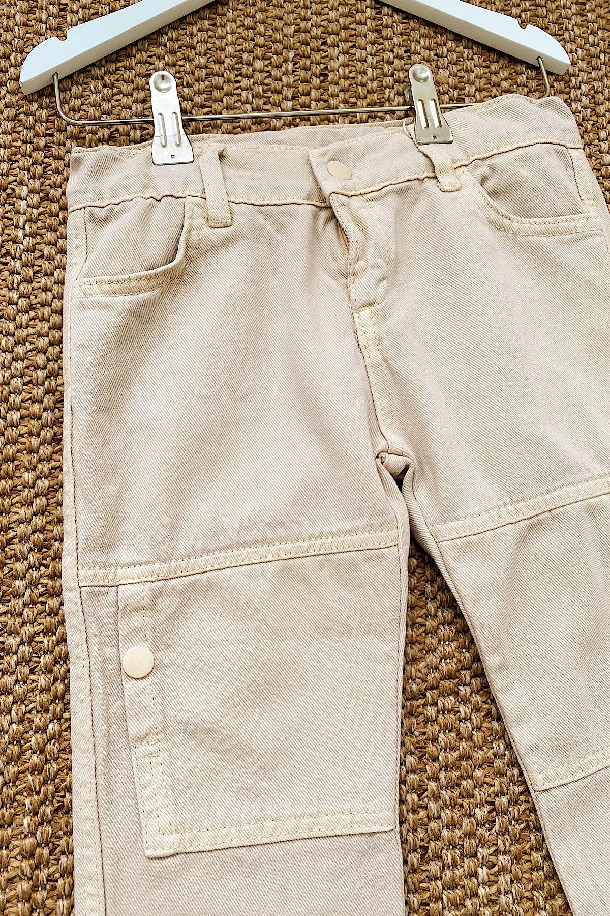 Erkek Çocuk Bej Pantolon