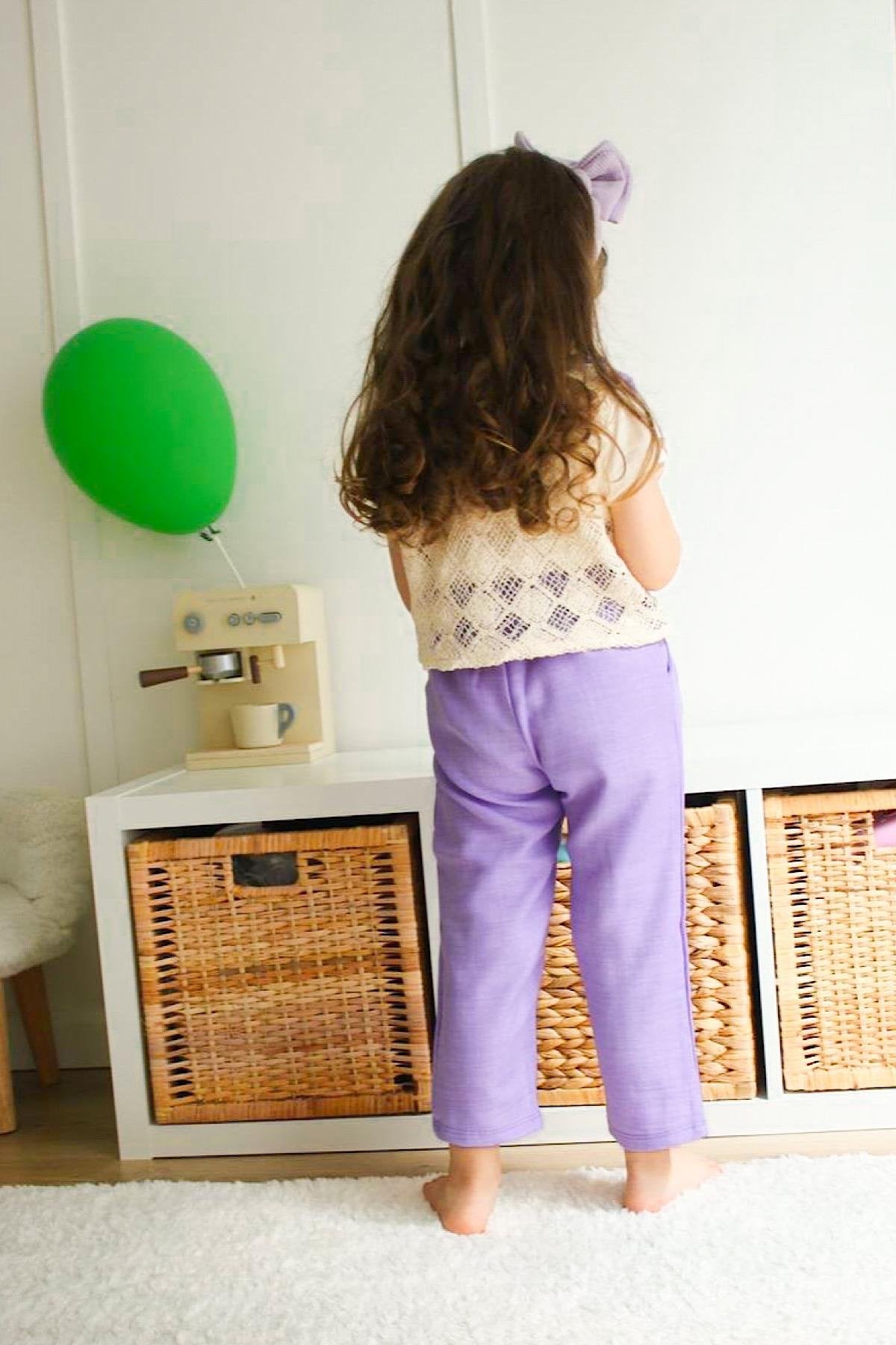 Kız Çocuk Yelekli 3'lü Takım