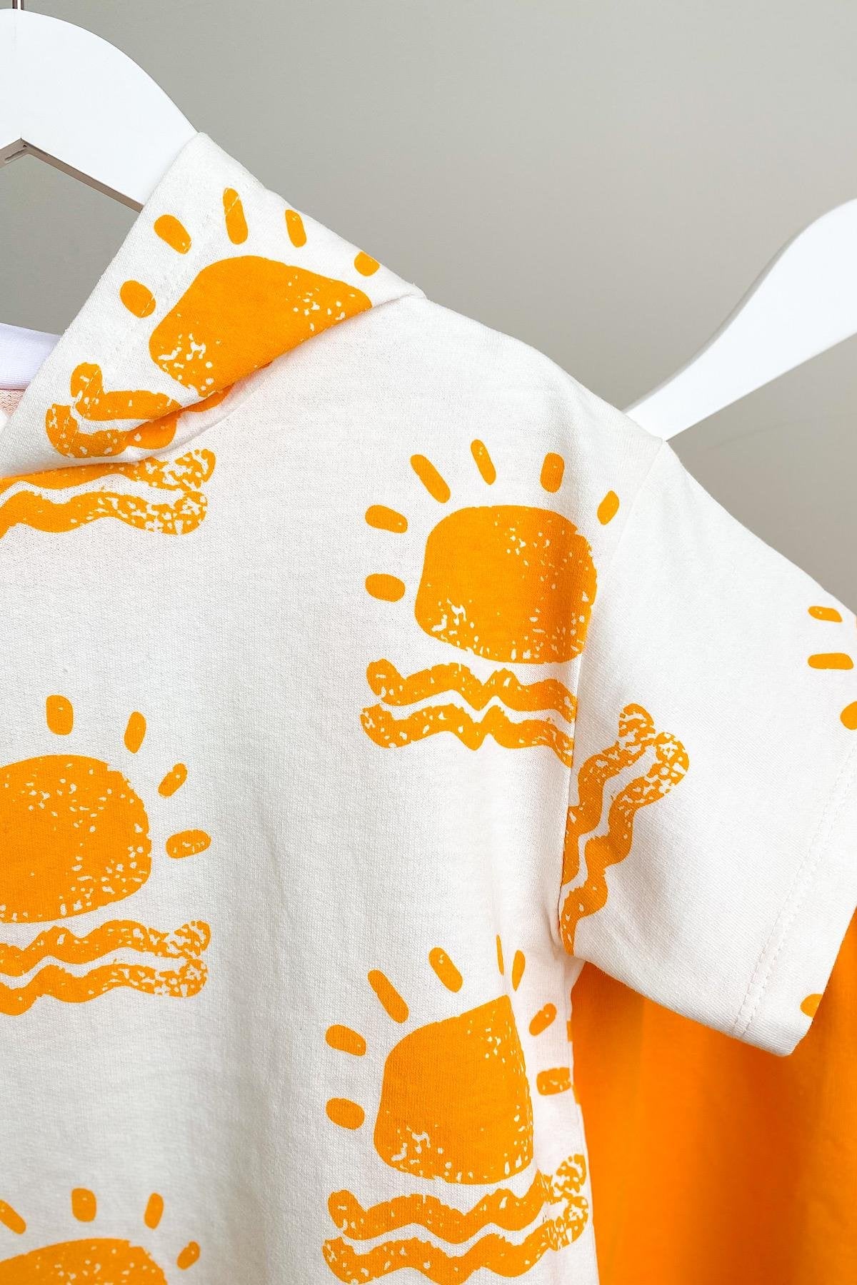 Erkek Çocuk Pamuklu Şortlu Takım