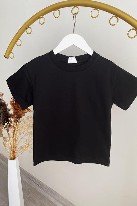 Unisex Siyah T-shirt