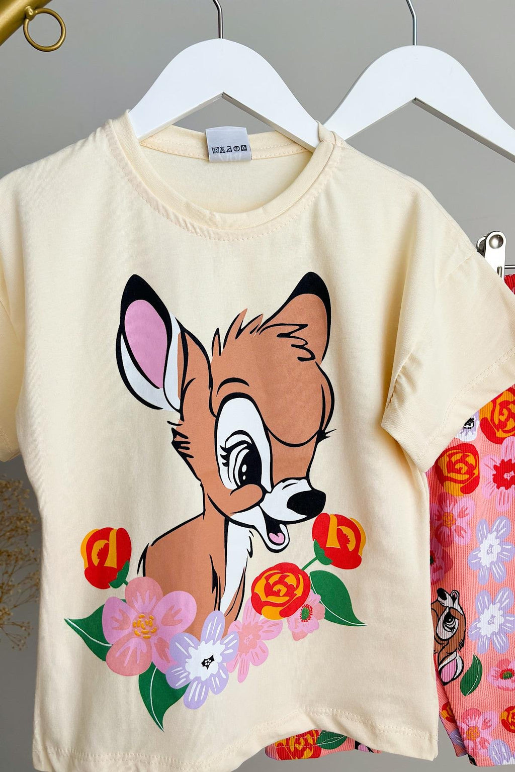 Kız Çocuk Bambi Biker Takım