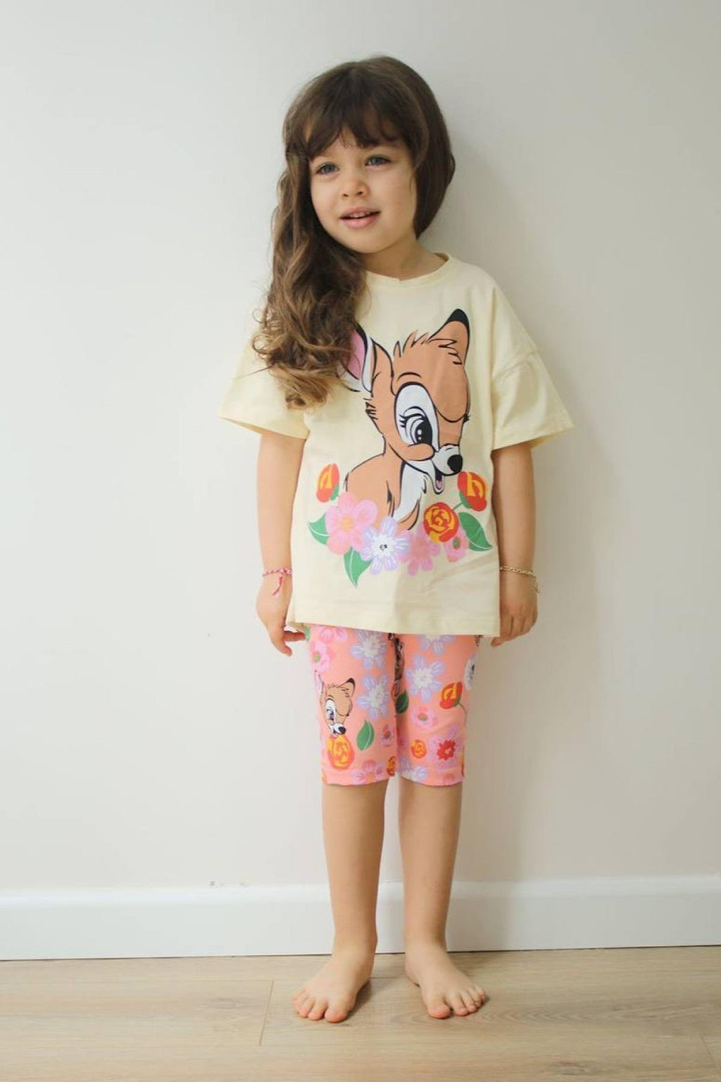 Kız Çocuk Bambi Biker Takım