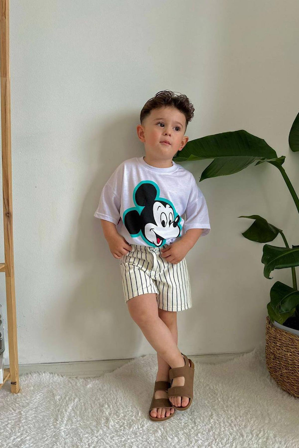 Erkek Çocuk Kot Şort Takım