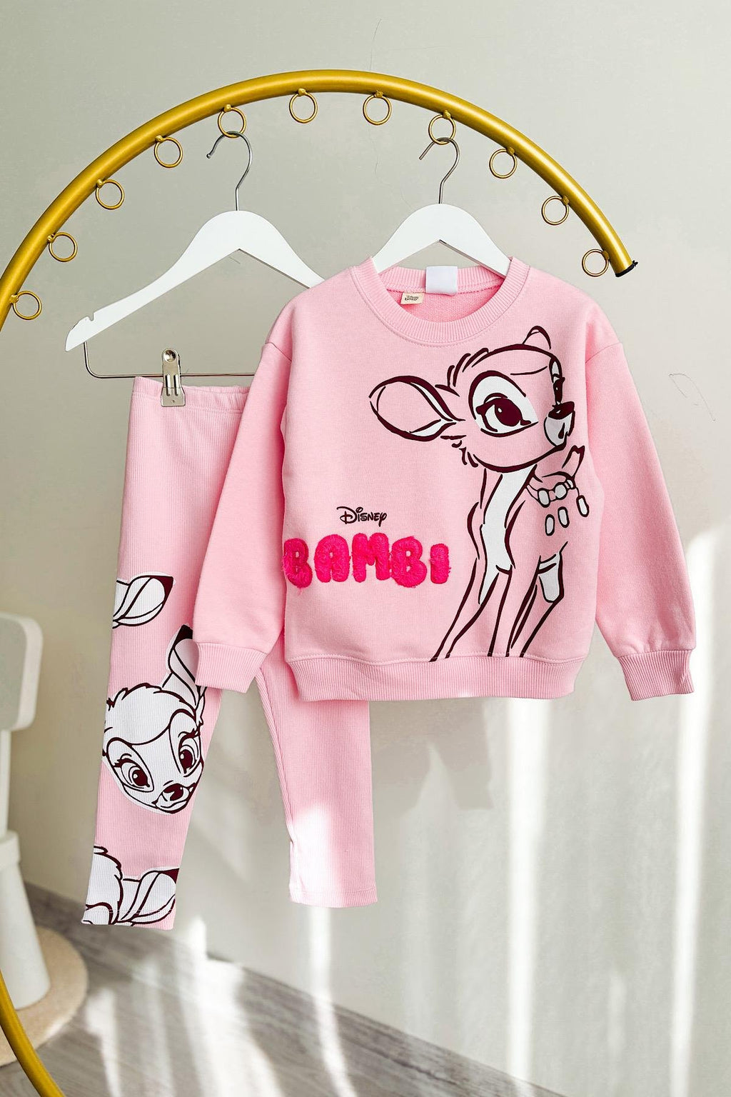 Kız Çocuk Bambi Taytlı Takım