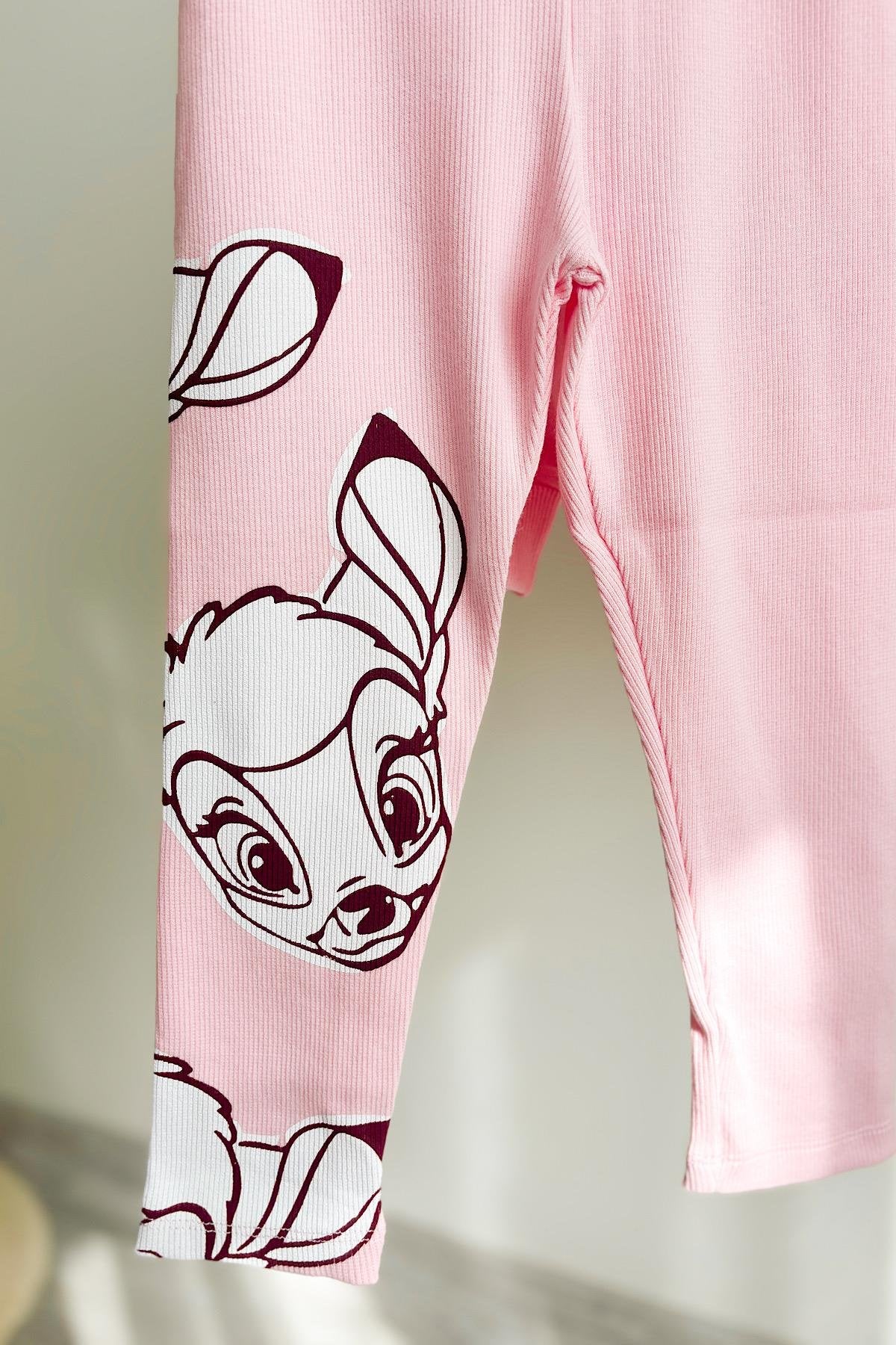 Kız Çocuk Bambi Taytlı Takım