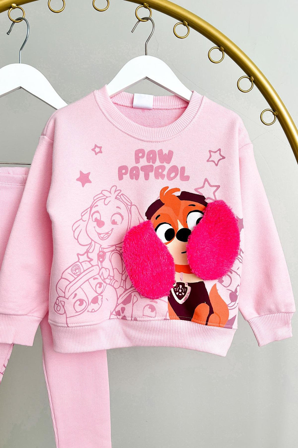 Kız Çocuk Paw Patrol Taytlı Takım