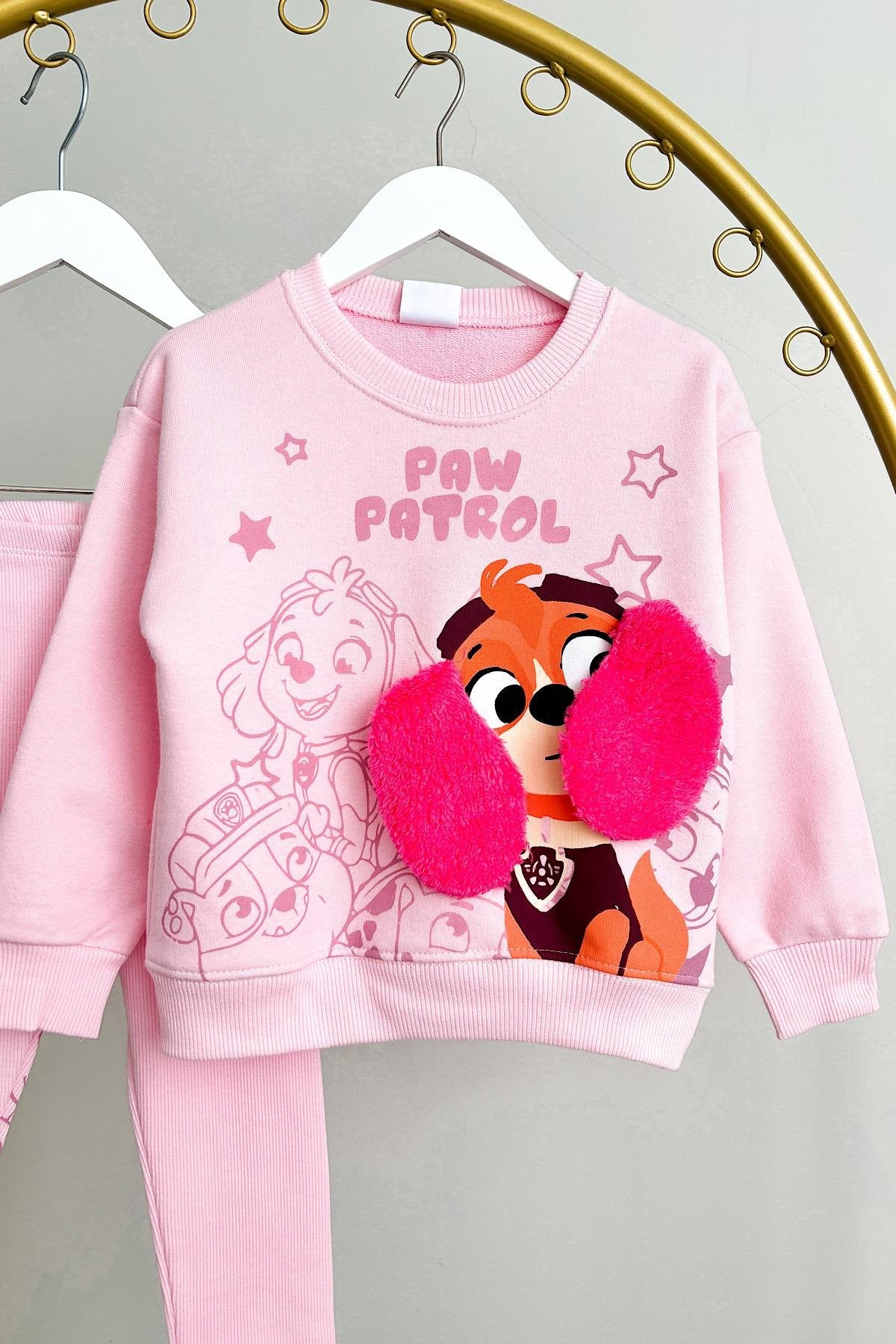 Kız Çocuk Paw Patrol Taytlı Takım