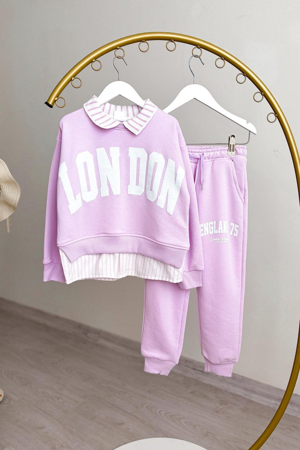 Kız Çocuk London Polo Yaka Takım