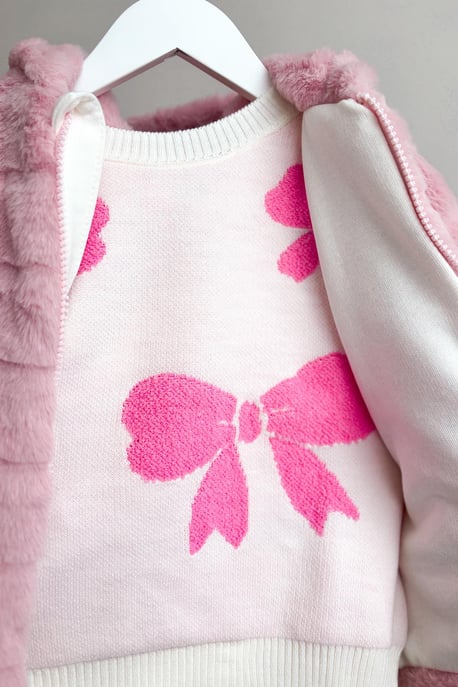 Kız Çocuk Kürk Mont