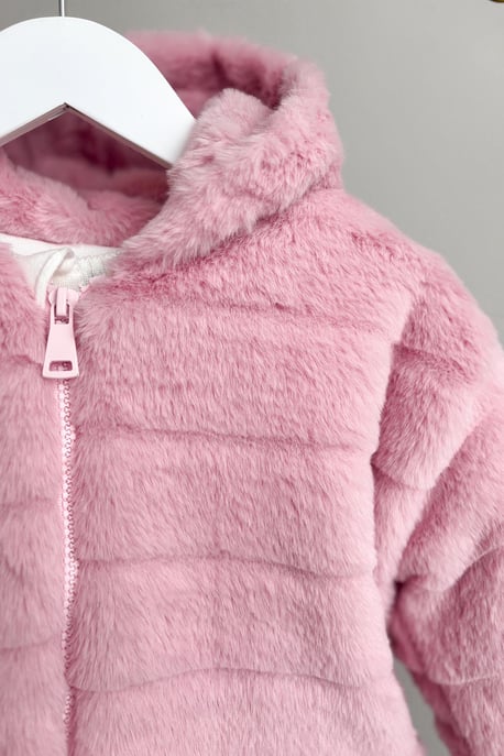 Kız Çocuk Kürk Mont