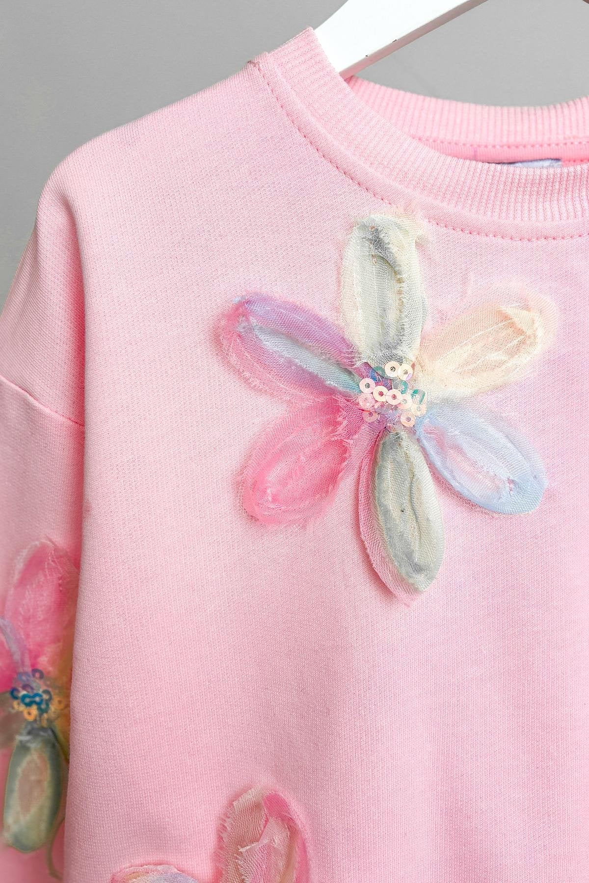 Kız Çocuk Zambak Balon Etek Takım