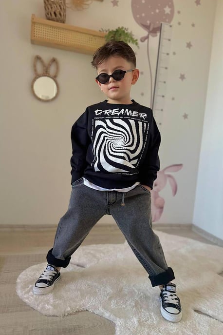 Erkek Çocuk Sweat Pantolon Takım