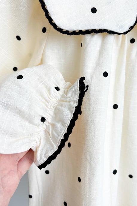 Kız Çocuk Güpürlü Dokuma Elbise