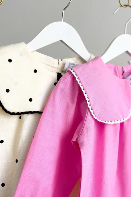 Kız Çocuk Güpür Detay Dokuma Elbise