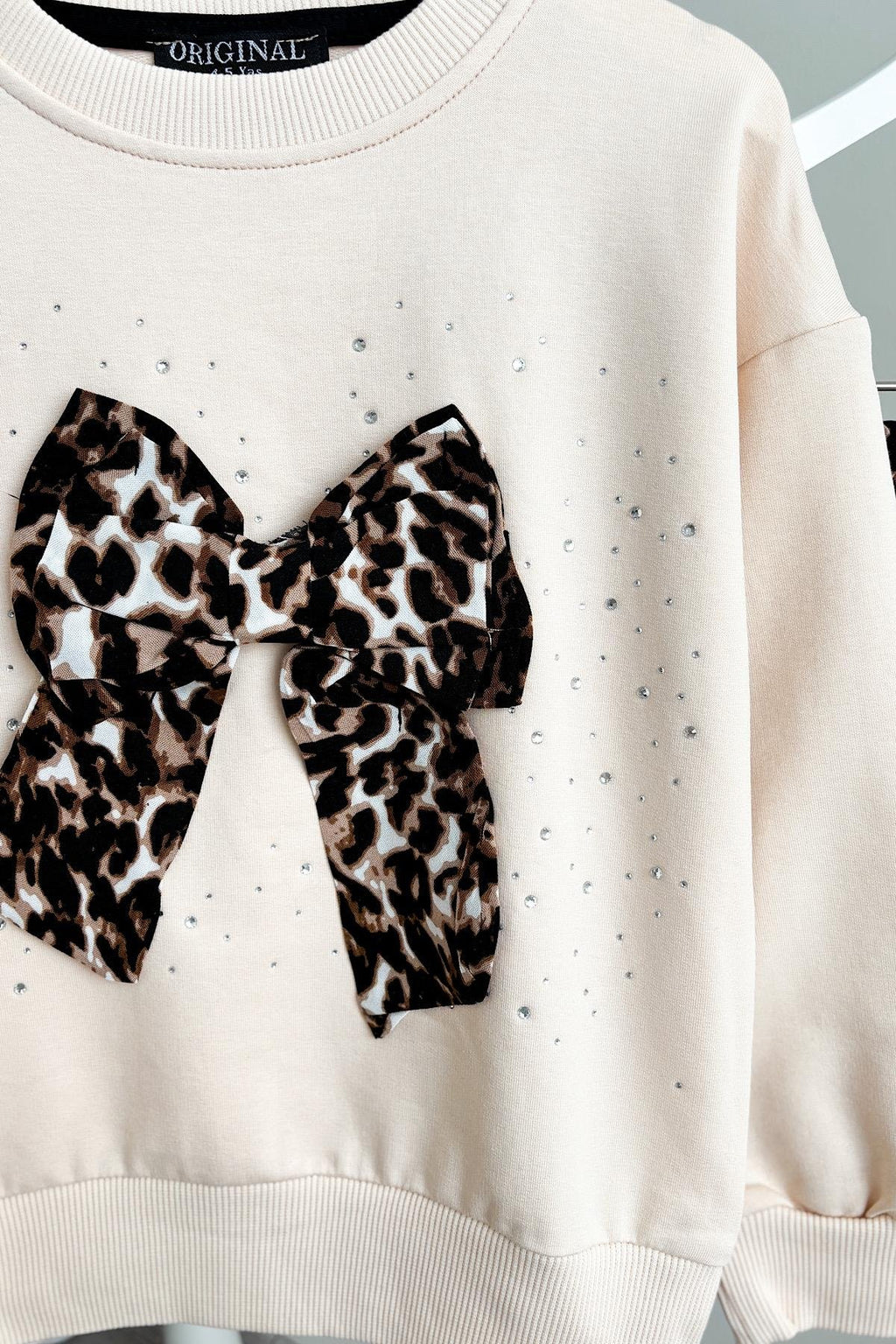 Kız Çocuk Leopar Etekli Takım