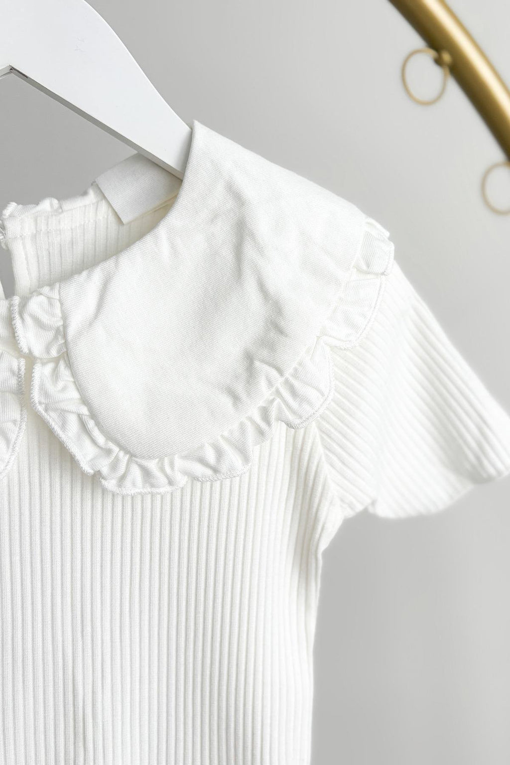 Kız Çocuk Bebe Yaka Fitilli Zıbın