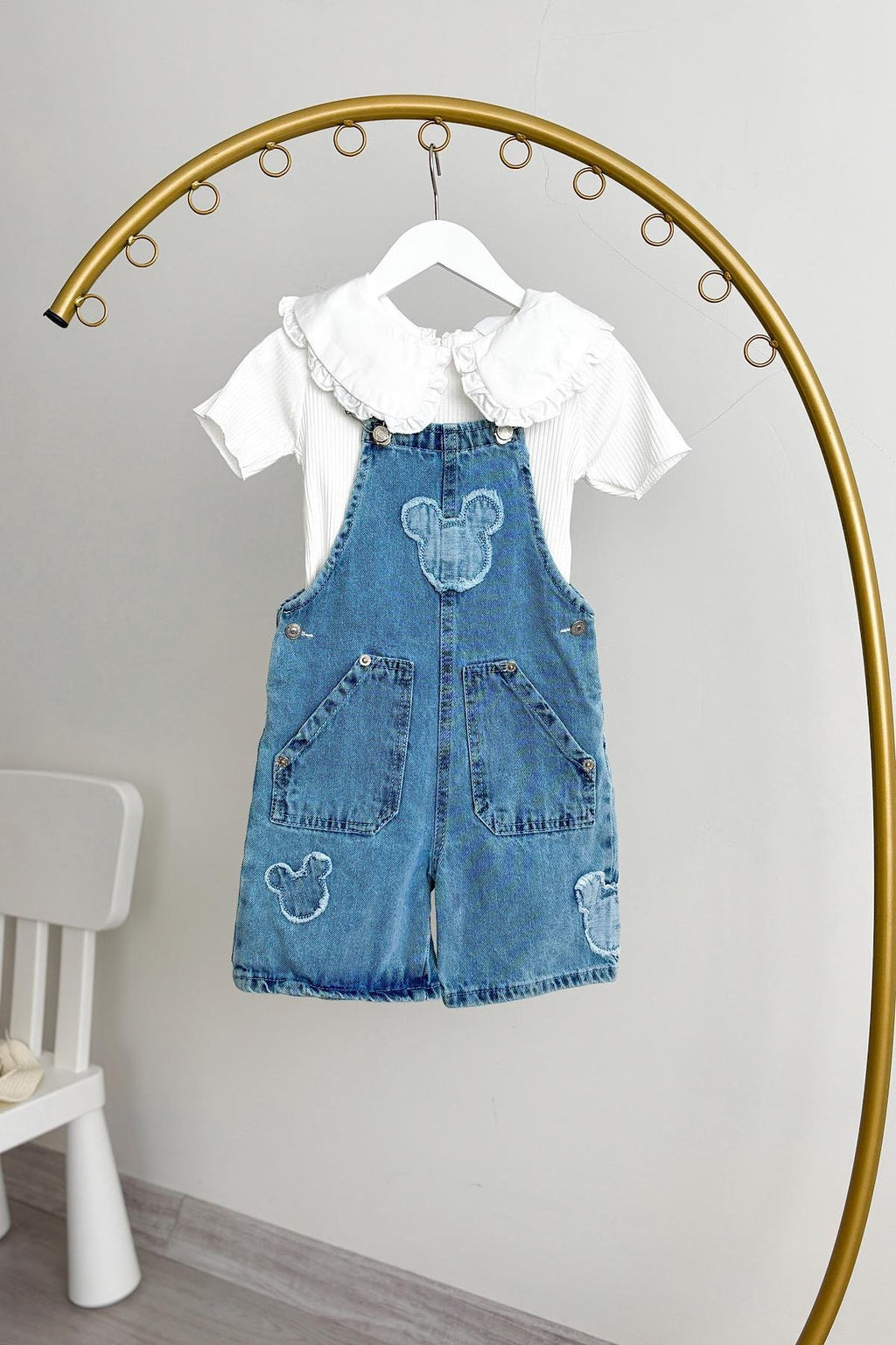 Unisex Mickey Detay Kot Tulum