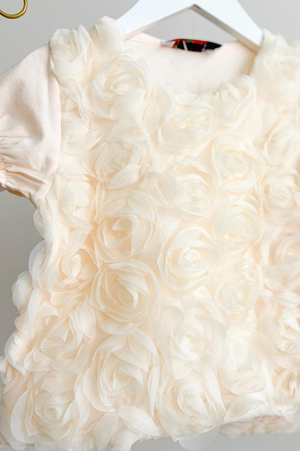 Kız Çocuk Gül Kabartma Takım