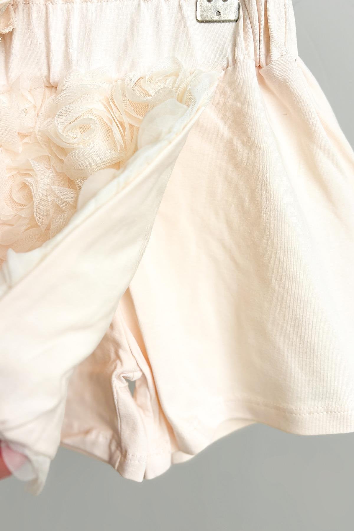 Kız Çocuk Gül Kabartma Takım