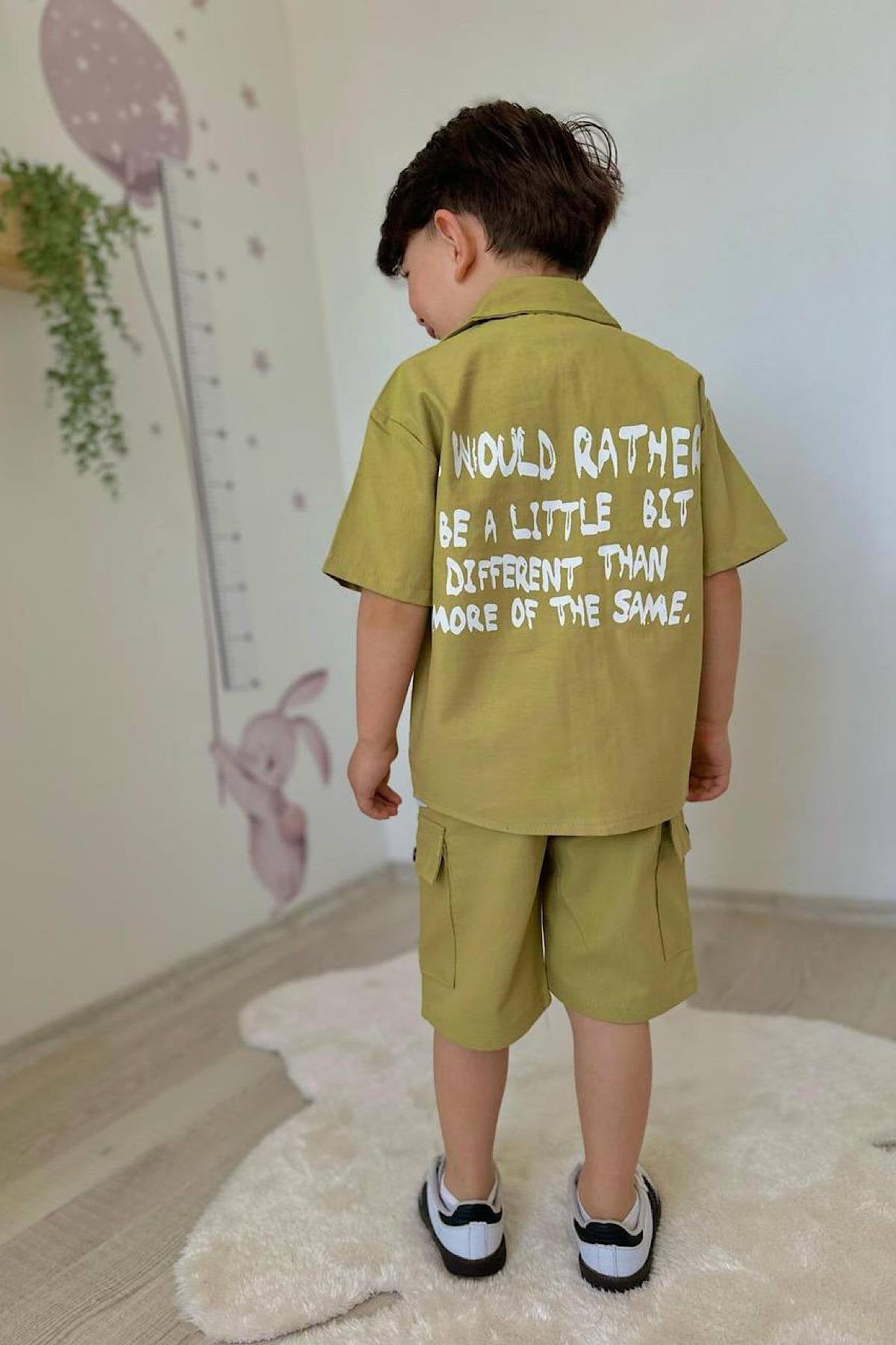 Erkek Çocuk 3’lü Gabardin Takım