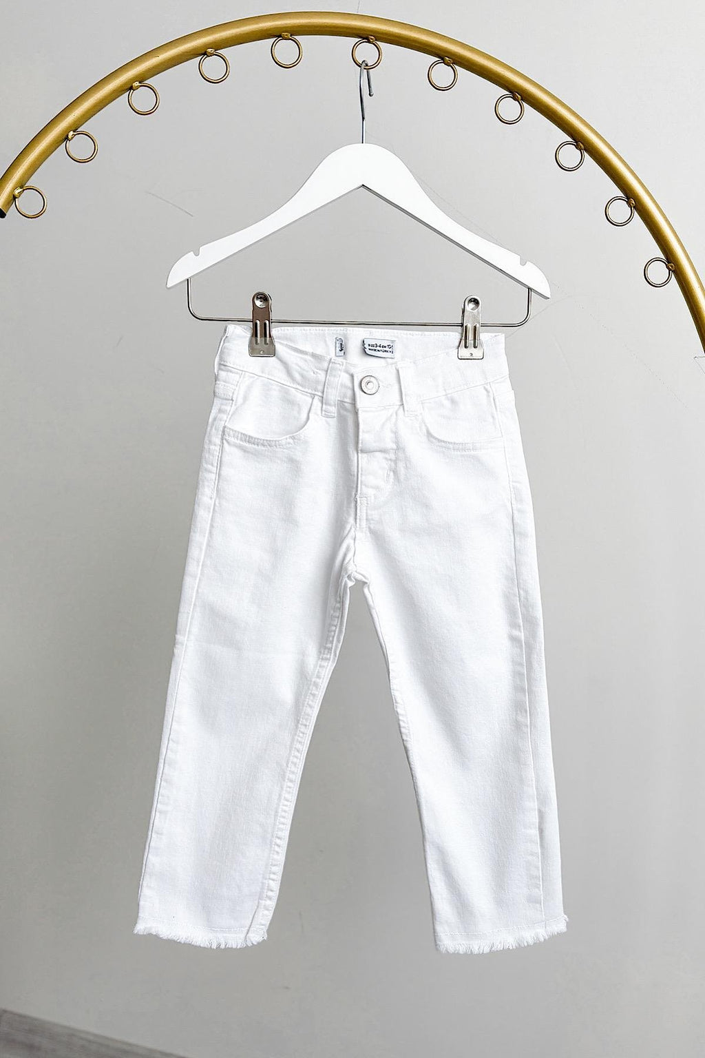 Kız Çocuk Likralı Kot Pantolon