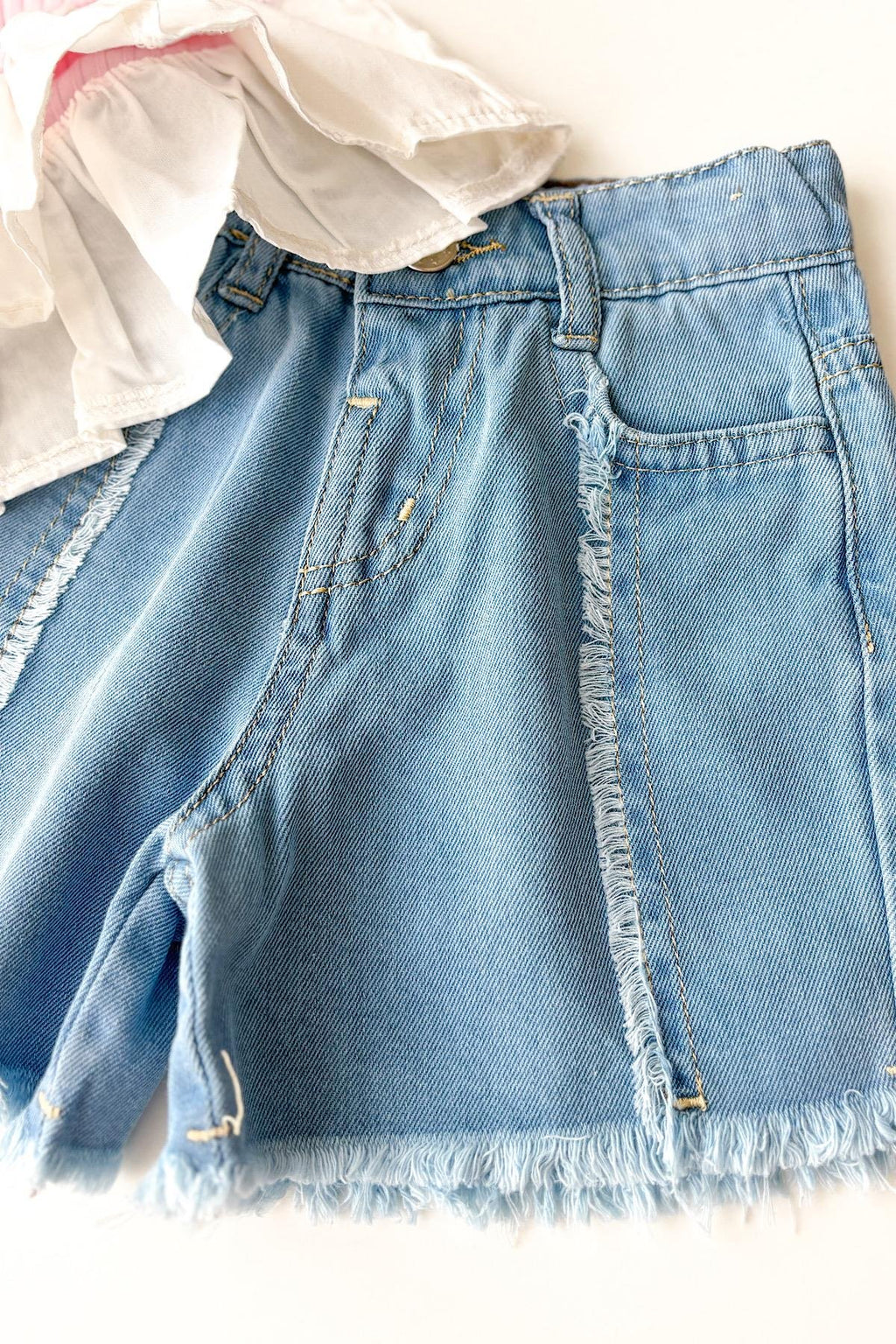 Kız Çocuk Bluz Şort Takım