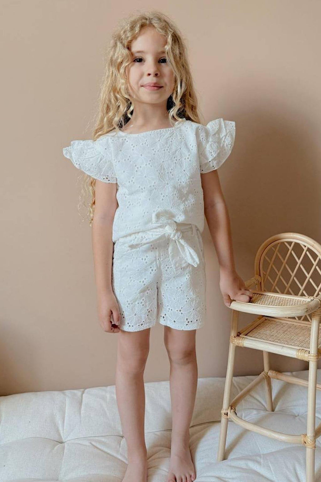 Kız Çocuk Fisto Şortlu Takım